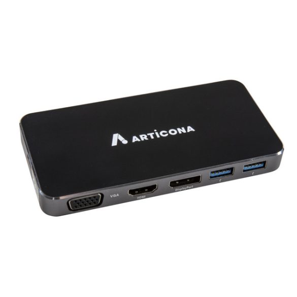 Articona - 4K 100W USB-C Dokkolóállomás, USB HUB 