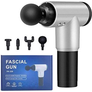 Fascial Gun FH-320 Professzionális masszírozó fegyver, 6 cserélhető fejű