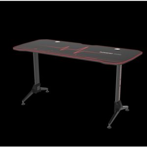 Flexispot Gaming Desk GD01 - játékasztal - acél váz, MDF felső-szövet pad, fekete