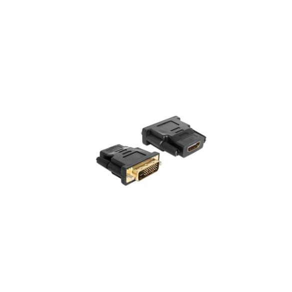 Delock Adapter DVI 24+1 pin male > HDMI female 65466