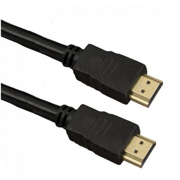 HDMI kábel 1,5M HS (nagy sebesség), arany érintkezők, ferrittel, V1.4, HDMI Ethernet csatorna (HEC), Kiváló minőség 