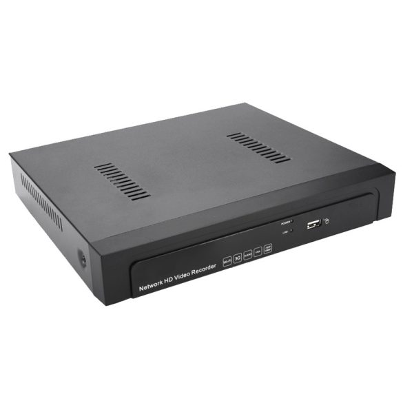 N4/1U-POE 4CH HDD NVR Digital Video Felvevő, Support VGA / HDMI / USB