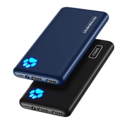   INIU Power Bank, 2 darabos 10000 mAh vékony és könnyű USB C kimenetü Power Bank, 3A külső akkumulátor 