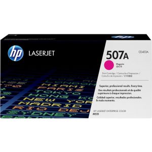  HP CE403A 507A toner, Bíbor (eredeti)